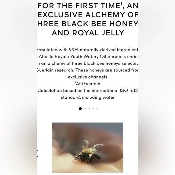 Guerlain Abeille Royale Gold Face Oil Serum - Picture 5 of 8